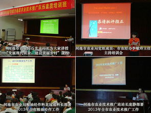 提升素质促执行 立足本职做贡献——河池市农业局成功举办2013年基层农技推广队伍素质提升培训班